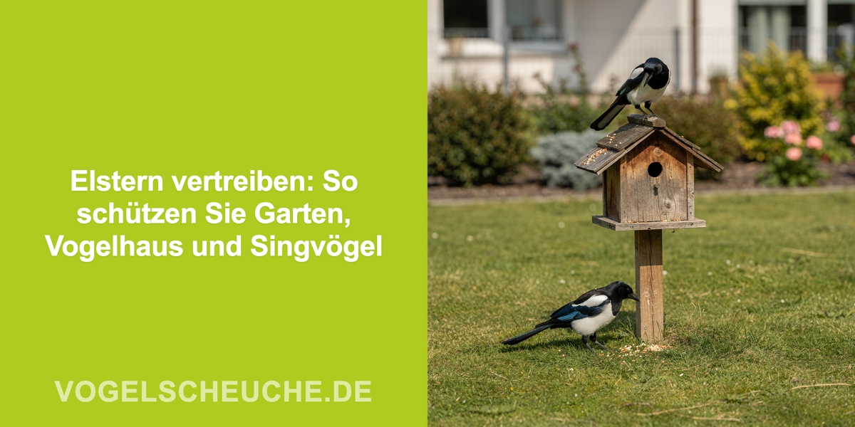 Elstern vertreiben