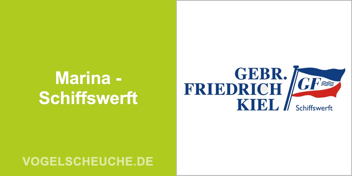 Marina Kiel: Schiffswerft Gebr. Friedrich