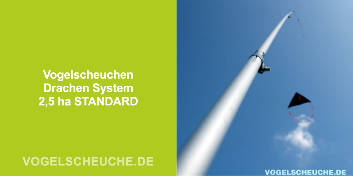 Vogelscheuchen Drachen System 2,5 ha STANDARD — Banner
