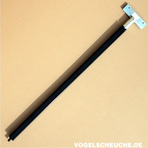 Der schmale Bodenanker-Spieß des Rotors HABICHTAUGE, freigestellt fotografiert.